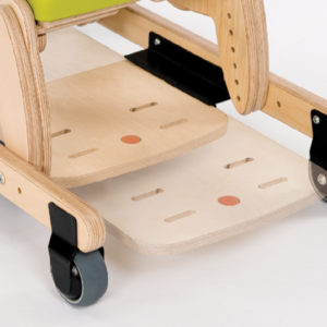 sliding footrest (for use with mobile skis)